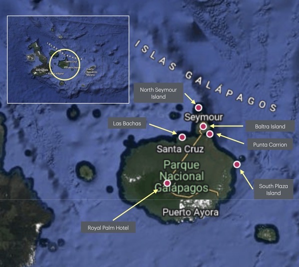 Galapagos Sites.